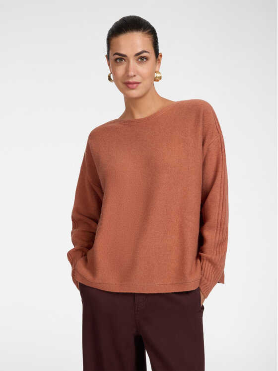 Elena Mirò Elena Mirò Sweter M014Z000774N006 Różowy Regular Fit