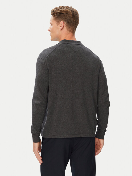 Tommy Hilfiger Tommy Hilfiger Кардиган Essential MW0MW40432 Сив Regular Fit