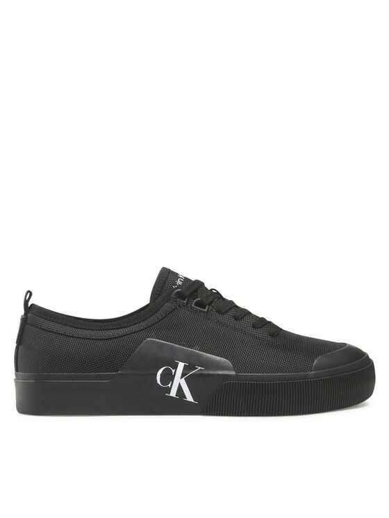 Calvin Klein Jeans Calvin Klein Jeans Sneakers Skater Vulc Laceup Low Ny YM0YM00459 Μαύρο