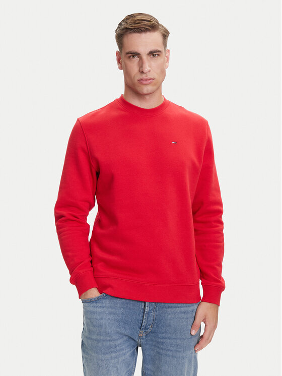 Tommy Jeans Tommy Jeans Суитшърт DM0DM20741 Червен Regular Fit
