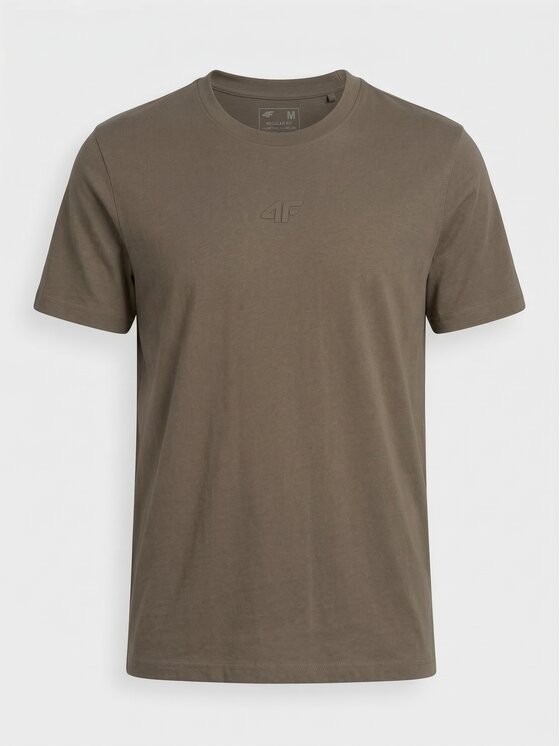 4F 4F T-Shirt Z-TTSHM3947-3-P Biały Regular Fit