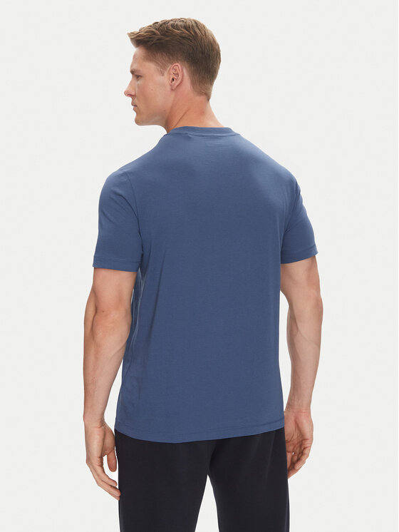 HUGO HUGO T-Shirt Dusplit 50542784 Granatowy Regular Fit