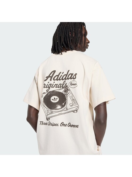 adidas adidas T-Shirt 163030 Biały Oversize