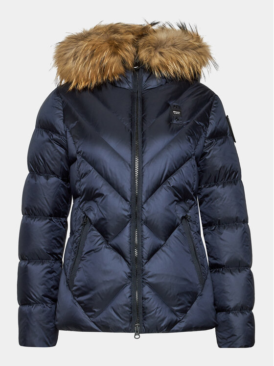 Blauer Blauer Daunenjacke 23WBLDC03141 Dunkelblau Regular Fit