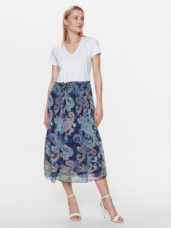 Vestito da giorno WA3043 J7821 Multicolore Regular...