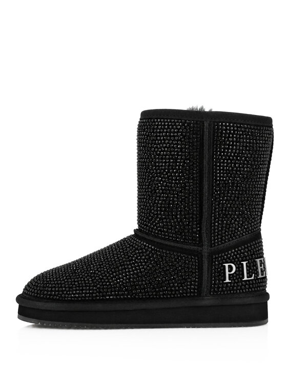PHILIPP PLEIN PHILIPP PLEIN Členková obuv s elastickým prvkom 31824 Čierna