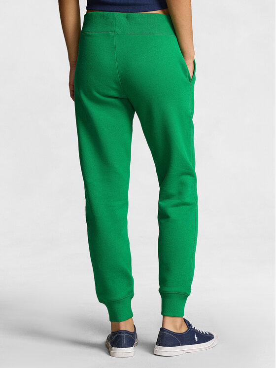 Polo Ralph Lauren Polo Ralph Lauren Teplákové nohavice Mari 211839386031 Zelená Relaxed Fit