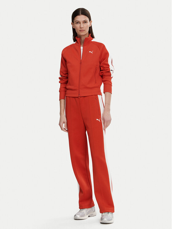 Puma Puma Bluză T7 Always On 629796 Roșu Regular Fit