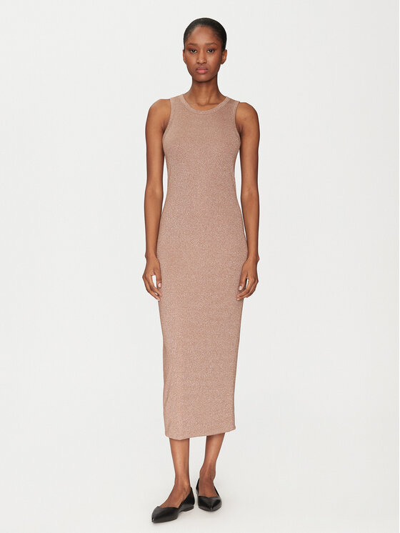 Marella Každodenné šaty Torso 2515621011 Hnedá Regular Fit