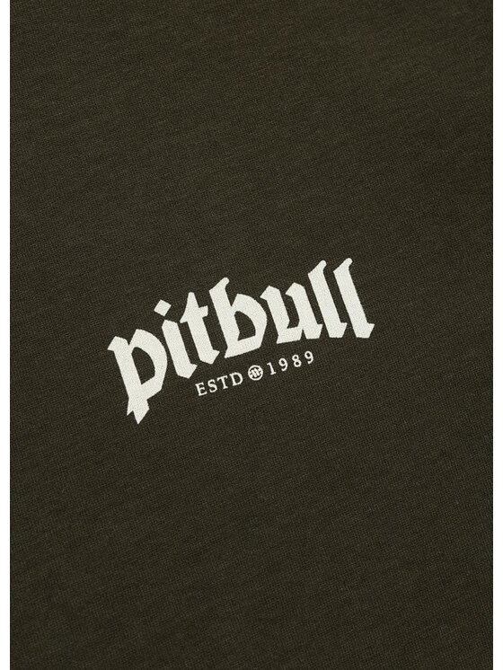PITBULL PITBULL T-Shirt O'SIDE SMALL Zielony Regular Fit