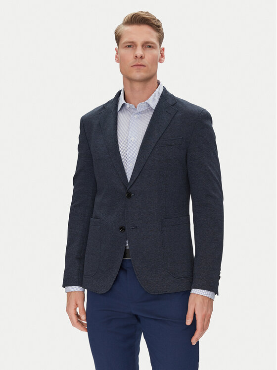 JOOP! JOOP! Sako 17 JB-80Havardy 30046475 Modrá Slim Fit