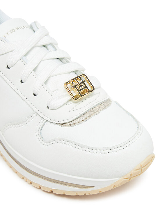Tommy Hilfiger Tommy Hilfiger Tenisice Low Cut Lace-Up Sneaker T3A9-33765-1355 M Bijela