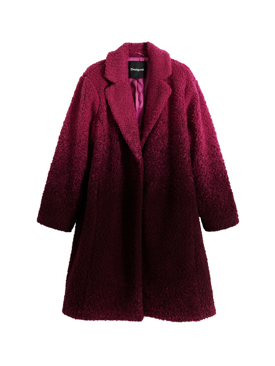 Desigual Desigual Fellmantel Icecream 25WWEW64 Rosa Relaxed Fit