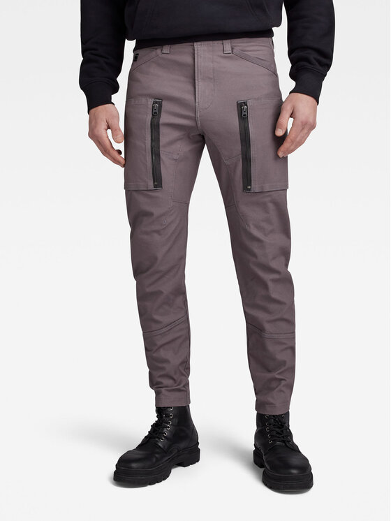 G-Star Raw G-Star Raw Hlače Zip Pkt 3D D21975-D504-G077 Siva Skinny Fit