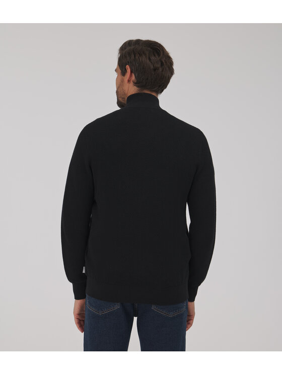 Lee Cooper Lee Cooper Sweter RABI Czarny Regular Fit