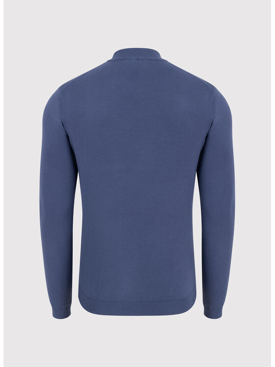 Pako Lorente Pako Lorente Sweter P26WN-2X-015 Granatowy Classic Fit