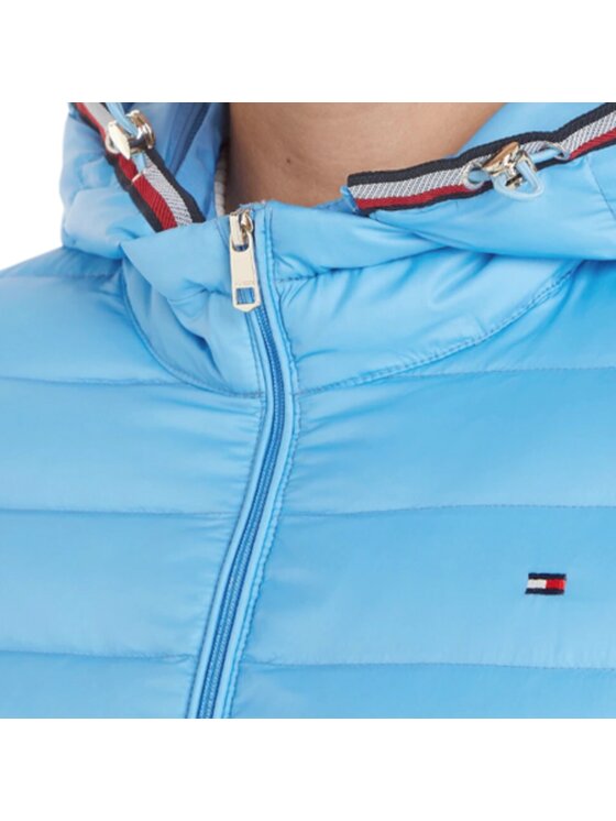 Tommy Hilfiger Tommy Hilfiger Vatovaná bunda LW Modrá Regular Fit