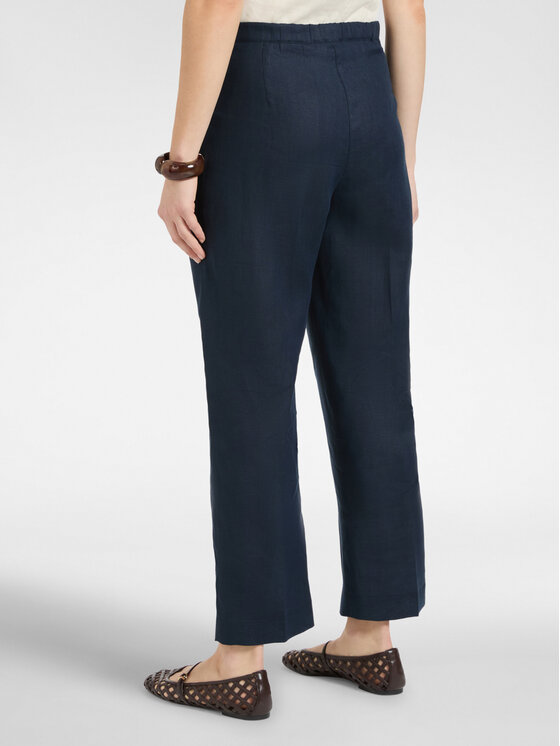 Elena Mirò Elena Mirò Spodnie materiałowe P007P000494N034 Niebieski Regular Fit