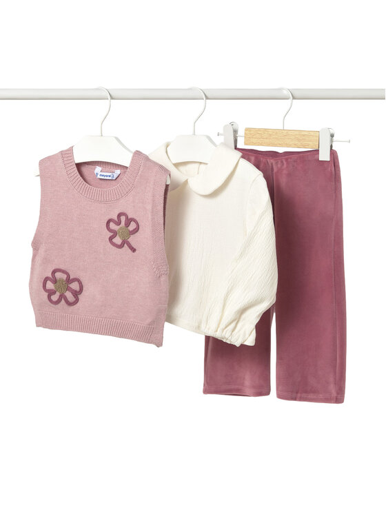 Mayoral Mayoral Kinderset 2596 Rosa Regular Fit