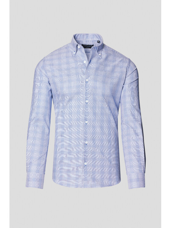 Lancerto Lancerto Koszula Johanna KO073224000023 Granatowy Slim Fit