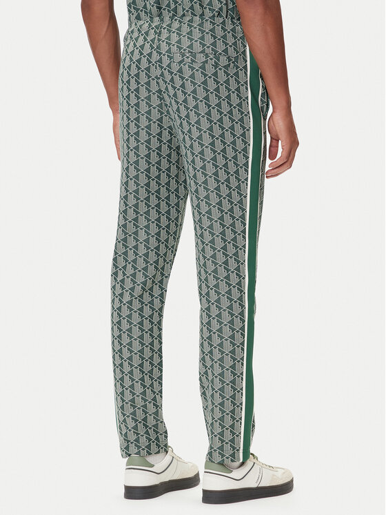 Lacoste Lacoste Spodnji del trenirke XH1440 Zelena Regular Fit