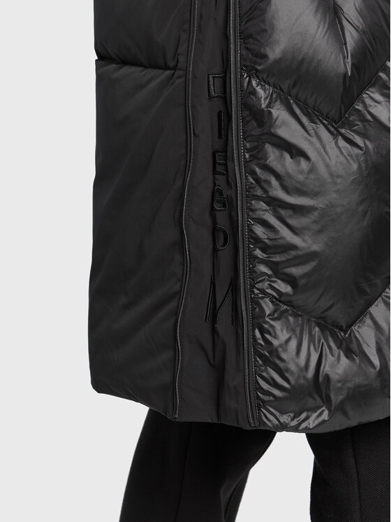 Diego M Diego M Vatovaná bunda 22IP-R402 Čierna Regular Fit