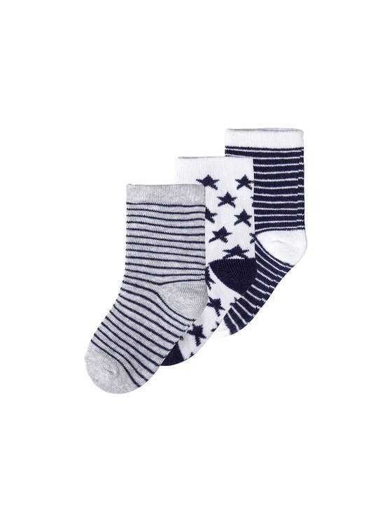 minoti minoti Skarpety długie 13sock 3 Niebieski
