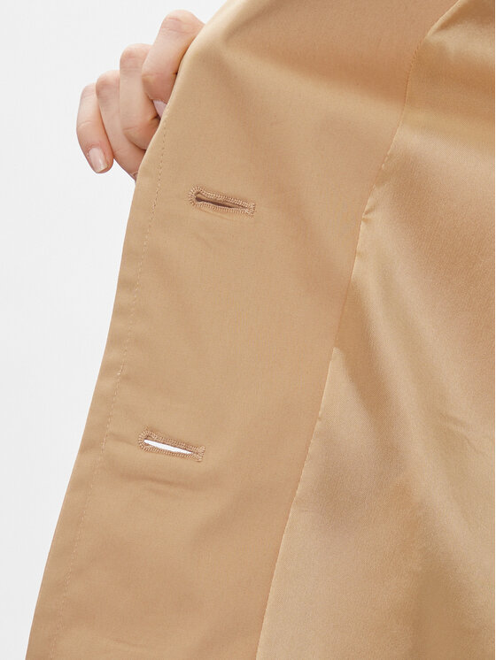 Marella Marella Cappotto di transizione Impact 2413021051200 Marrone Regular Fit