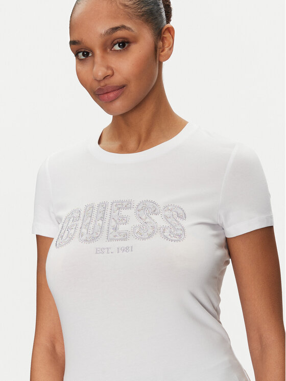 Guess Guess Póló 172699 Fehér Classic Fit