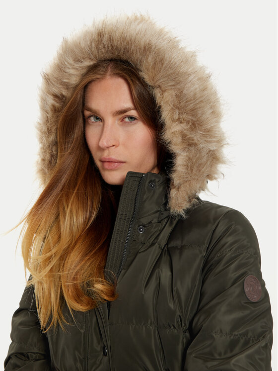 LAUREN RALPH LAUREN LAUREN RALPH LAUREN Vatovaná bunda 297957518005 Zelená Regular Fit