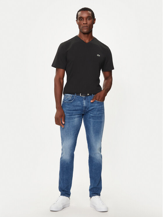 Lacoste Lacoste Tricou TH5077 Negru Regular Fit