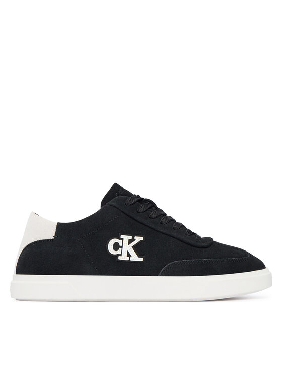 Calvin Klein Calvin Klein Sneakersy Low Pro Cups Wt Suede Mg HW0HW03144 Čierna