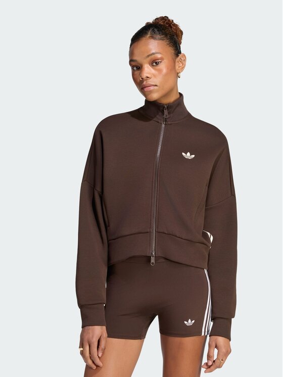 adidas adidas Kurtka bomber 164910 Brązowy Oversize