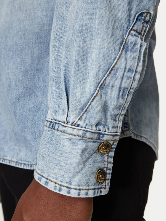 Versace Jeans Couture Versace Jeans Couture Jeans srajca 76GAL250 Modra Regular Fit