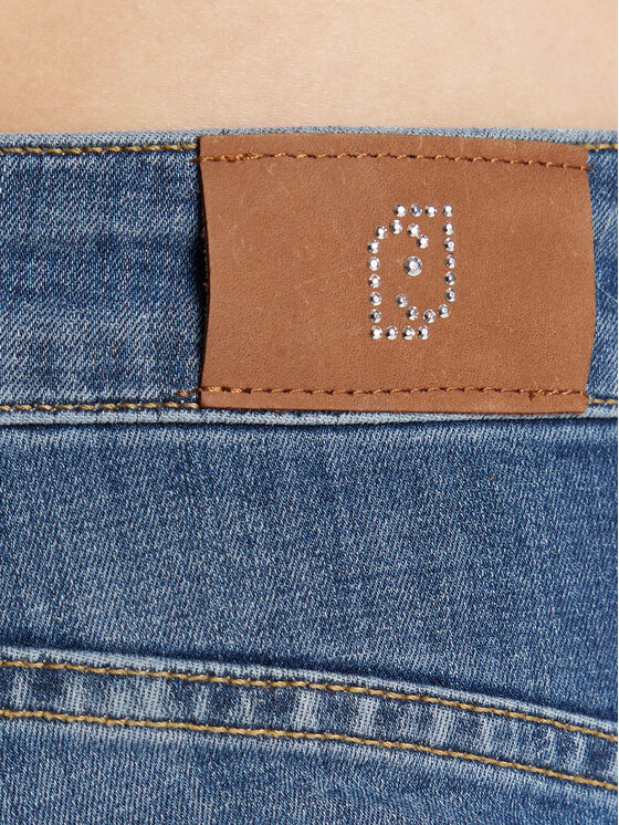 Liu Jo Liu Jo Jeans hlače UF2012 D4506 Modra Slim Fit