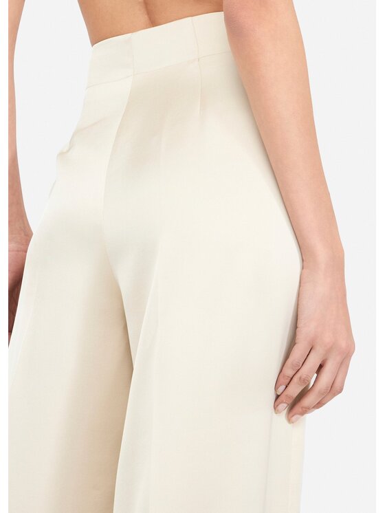 Liu Jo Liu Jo Pantalone da abito CF5096T2956X0726 Bianco Regular Fit