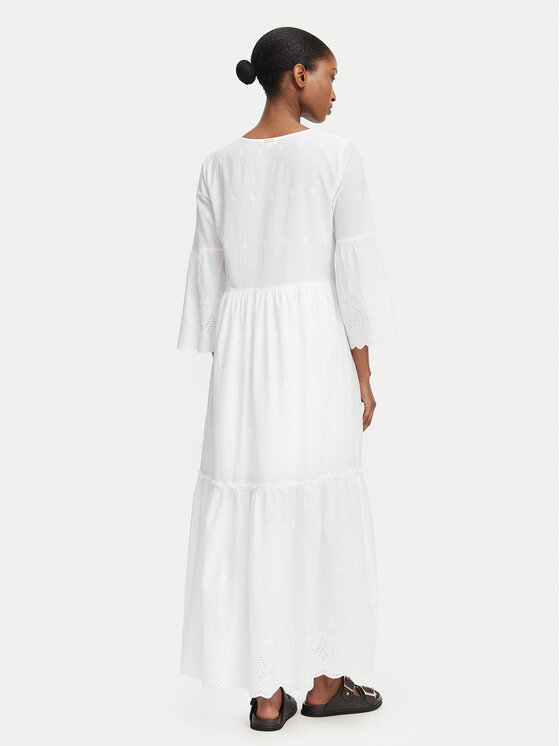 Selmark Selmark Vestito estivo BC296 Bianco Relaxed Fit