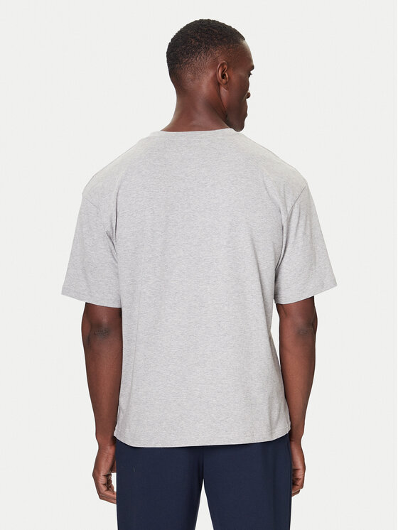 Tommy Hilfiger Tommy Hilfiger T-Shirt UM0UM03685 Šedá Relaxed Fit