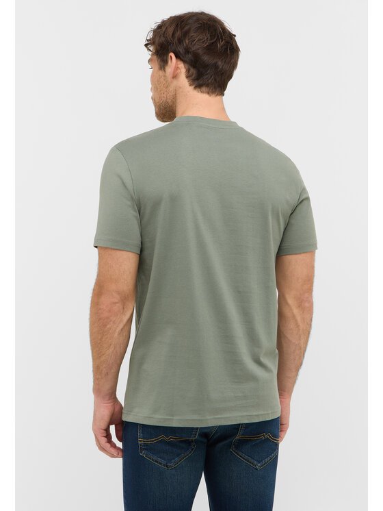 Mustang Mustang T-Shirt Style Austin Zielony Regular Fit