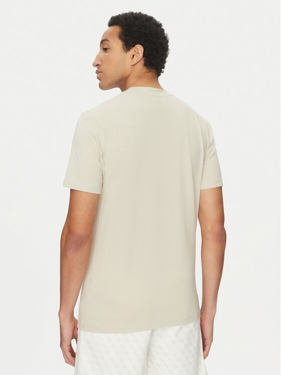 Guess Guess T-Shirt Z2YI12 JR06K Beżowy Regular Fit