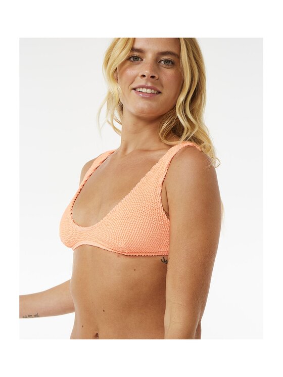 Rip Curl Rip Curl Góra od bikini Sunshine Crop Koralowy