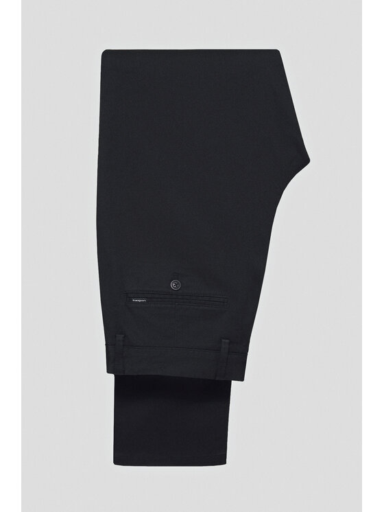 Lancerto Lancerto Chinosy Maroko SP082124000004 Czarny Slim Fit