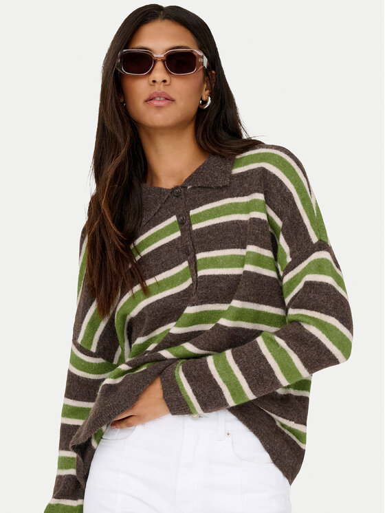 ONLY ONLY Pullover Talio 15358606 Grau Regular Fit