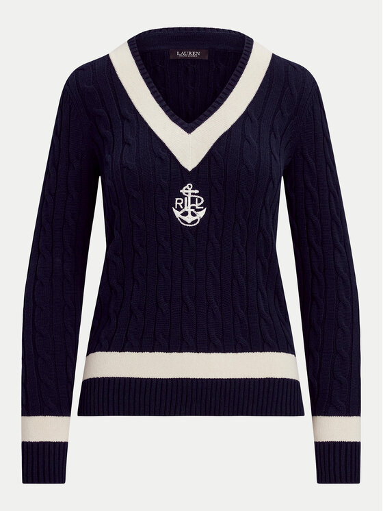 LAUREN RALPH LAUREN LAUREN RALPH LAUREN Džemperis 200957479002 Tumši zils Regular Fit