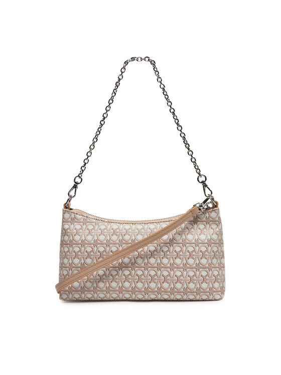 Coccinelle Coccinelle Borsetta SHF Coccinelle Aura Coated Mo E5 SHF 55 01 0 Beige