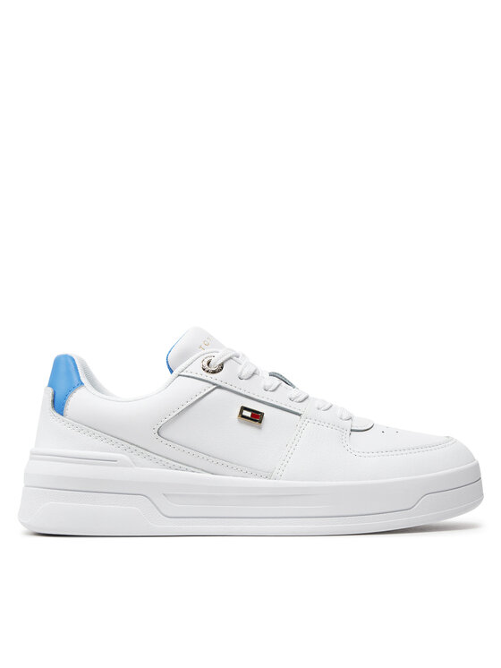 Tommy Hilfiger Tenisice Flag Basket Sneaker FW0FW08081 Bijela