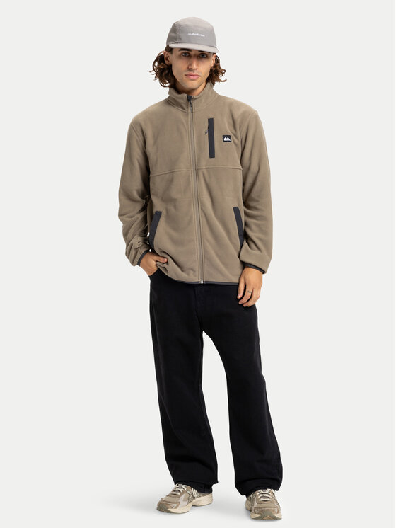 Quiksilver Quiksilver Fleecová mikina No Destination Fz EQYPF03071 Béžová
