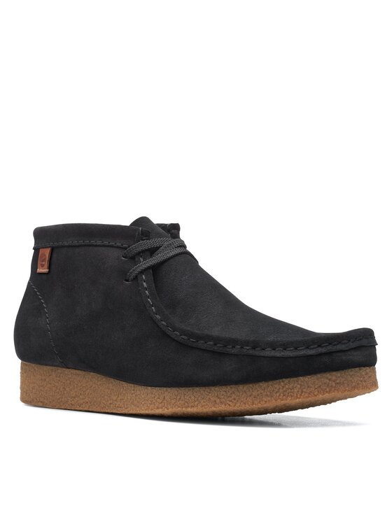 Clarks Puszābaki Shacre Boot 26159437 Melns