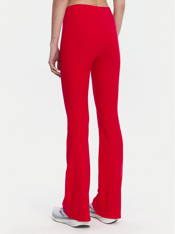 adidas adidas Leggings Essentials Small Logo JD3074 Piros Flare Fit