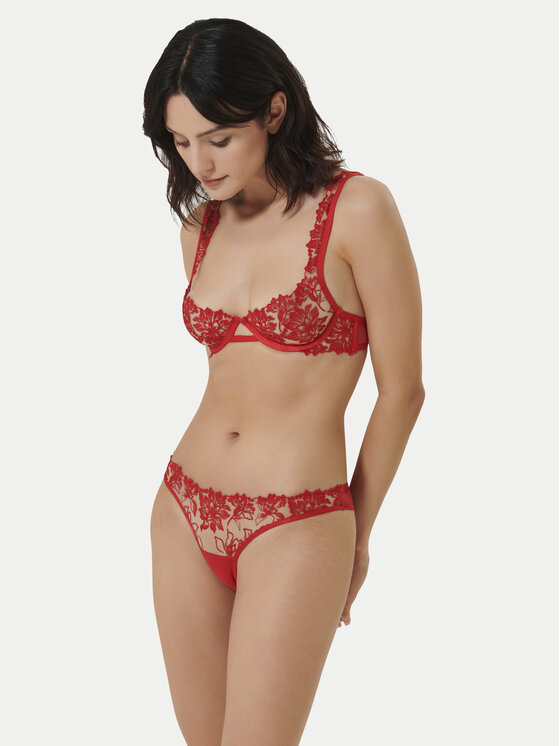 Bluebella Bluebella Klassischer Damenslip Samara Eco 42451 Rot